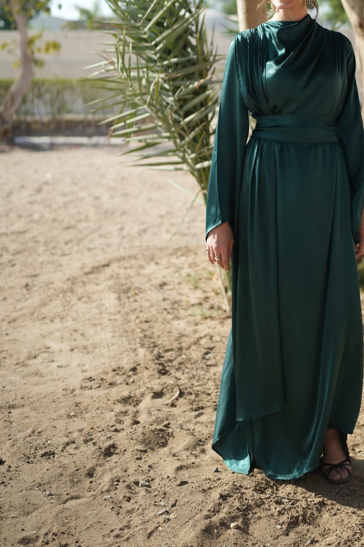 Dress in Grace - Emerald Green