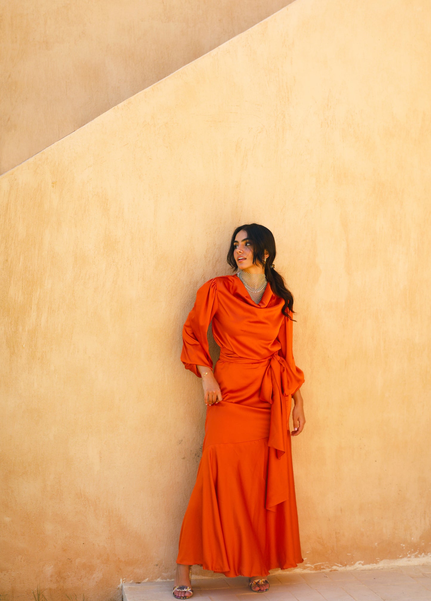 The bronze orange GLAM