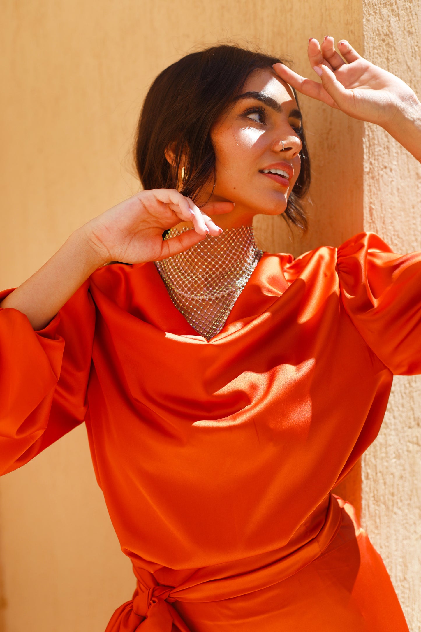 The bronze orange GLAM