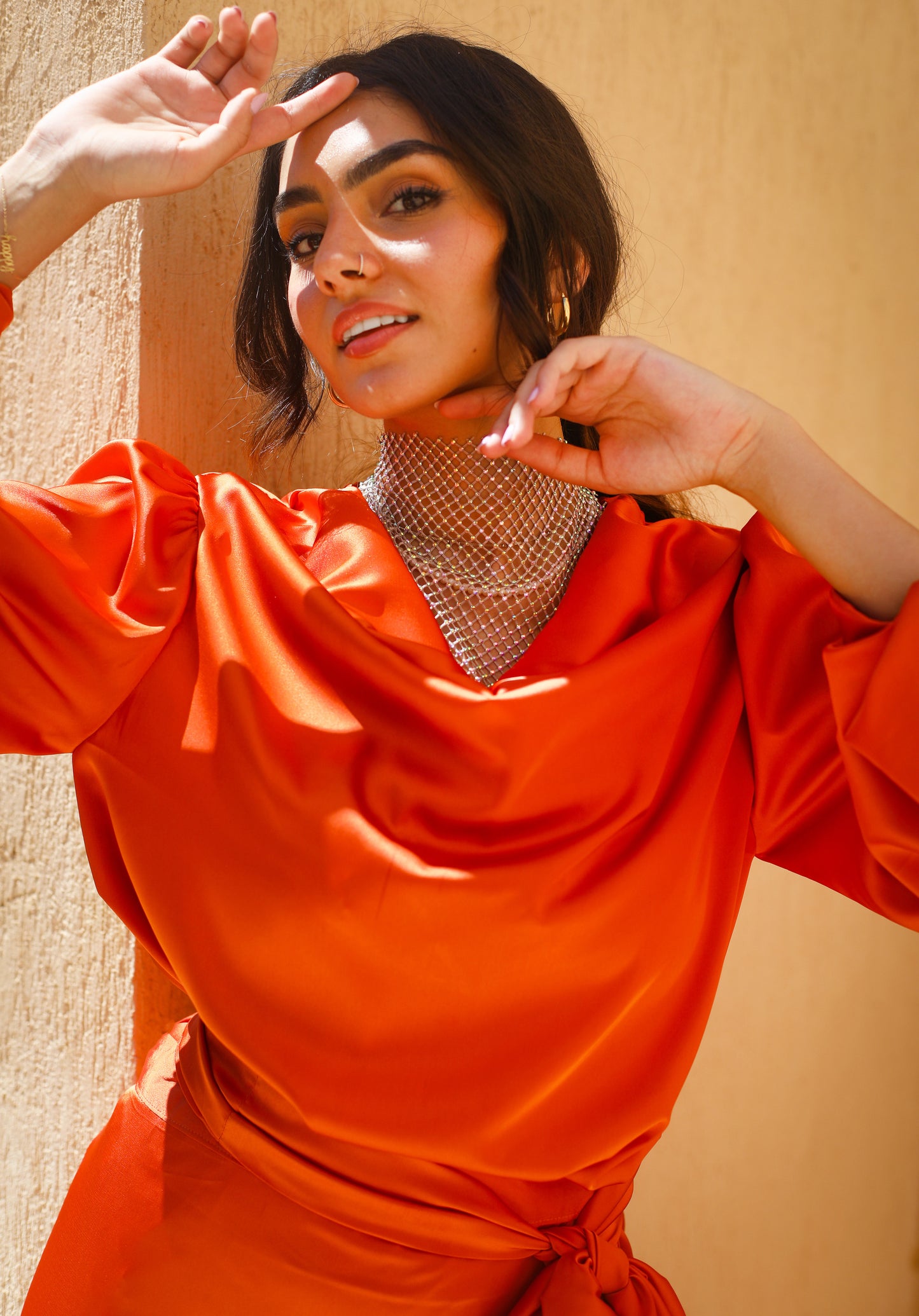 The bronze orange GLAM