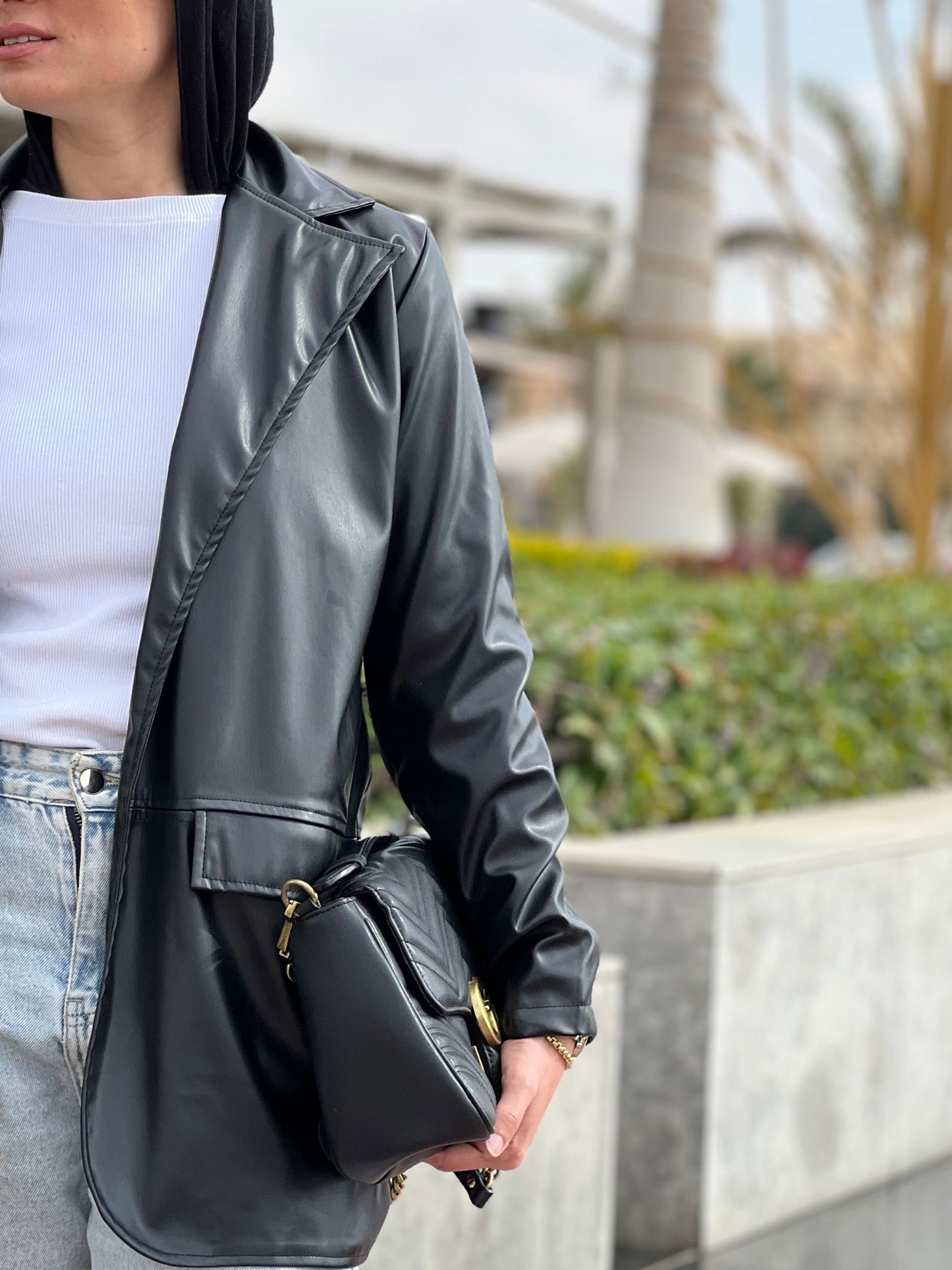 The flattered waist blazer