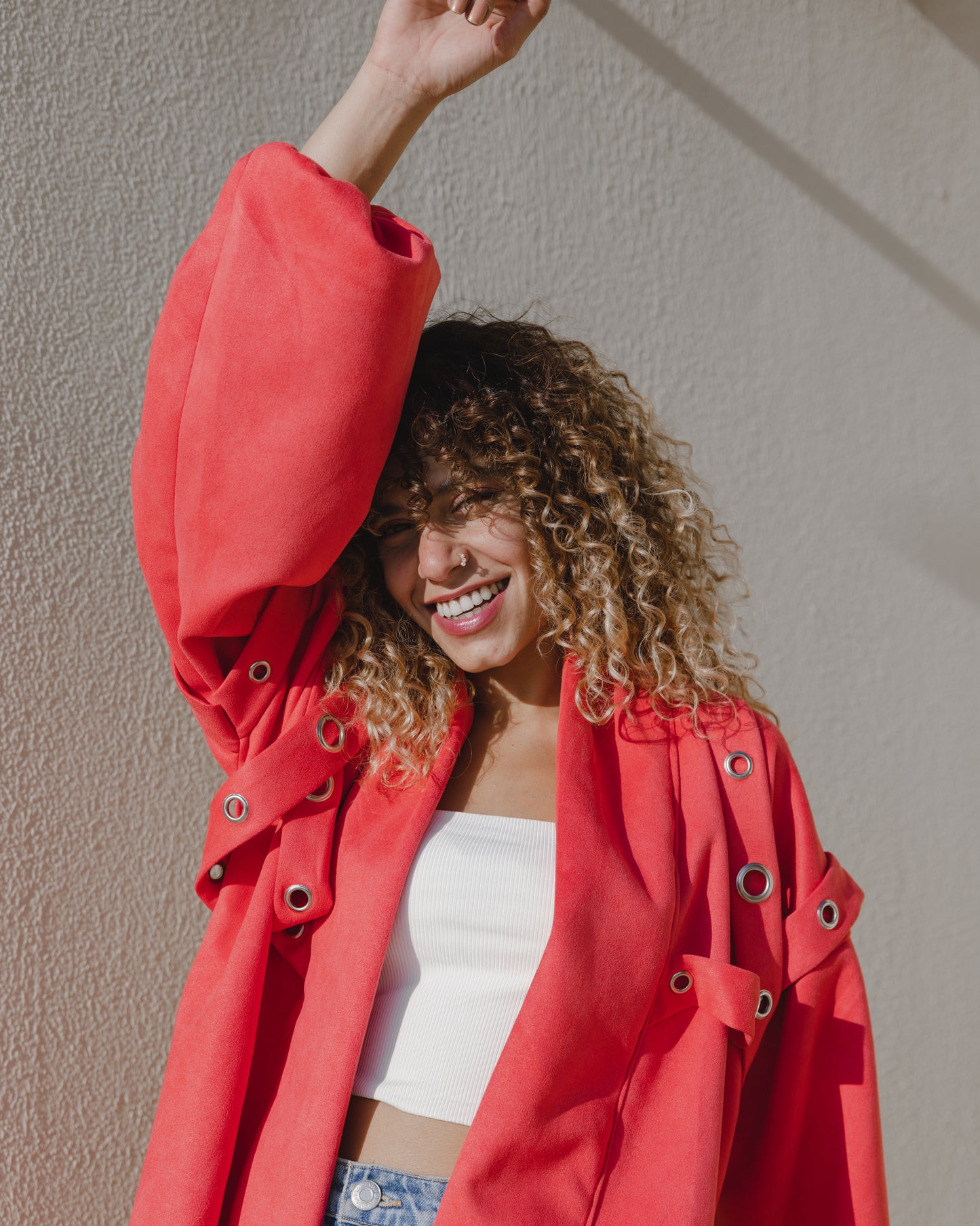 Hoops on Jacket