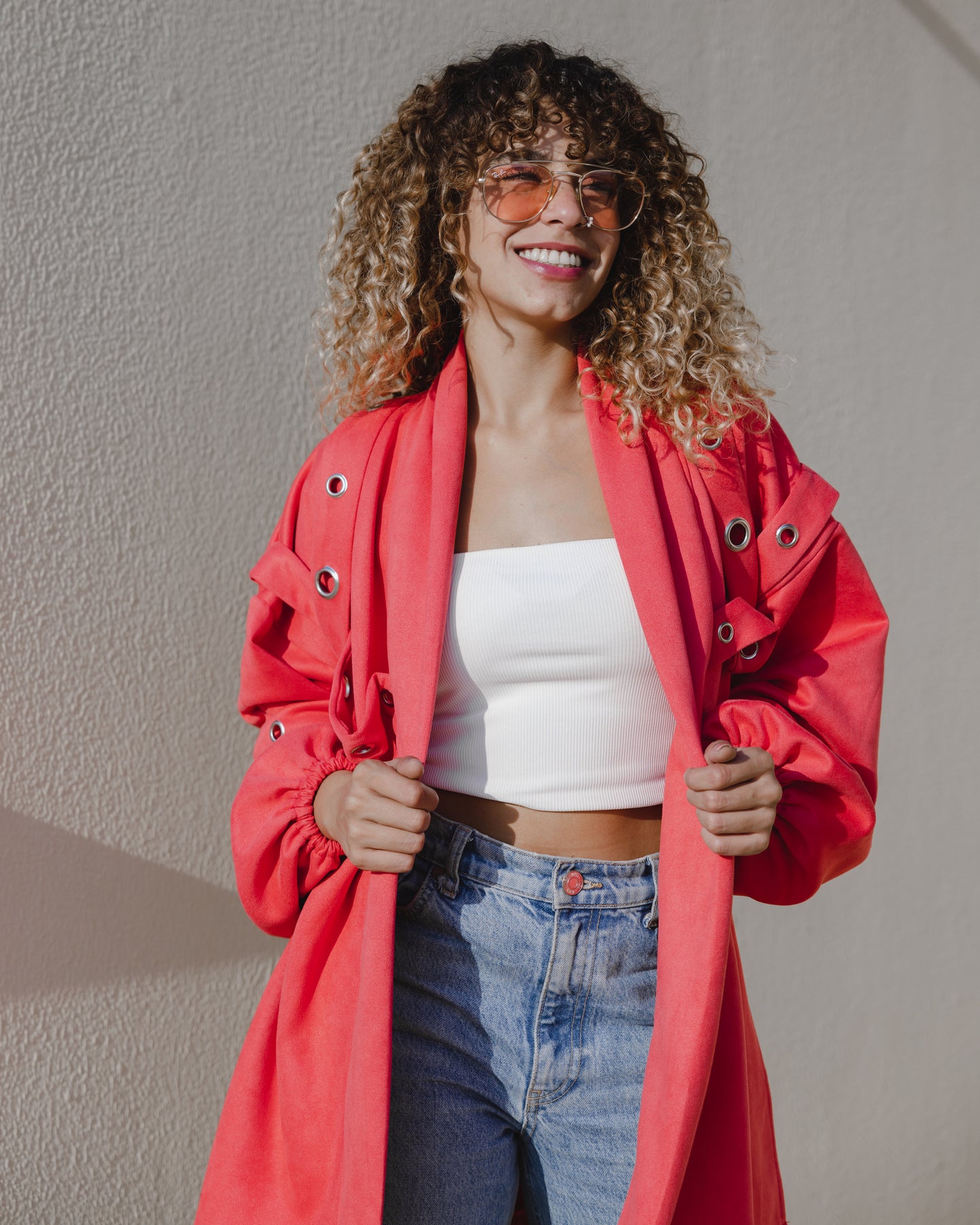 Hoops on Jacket
