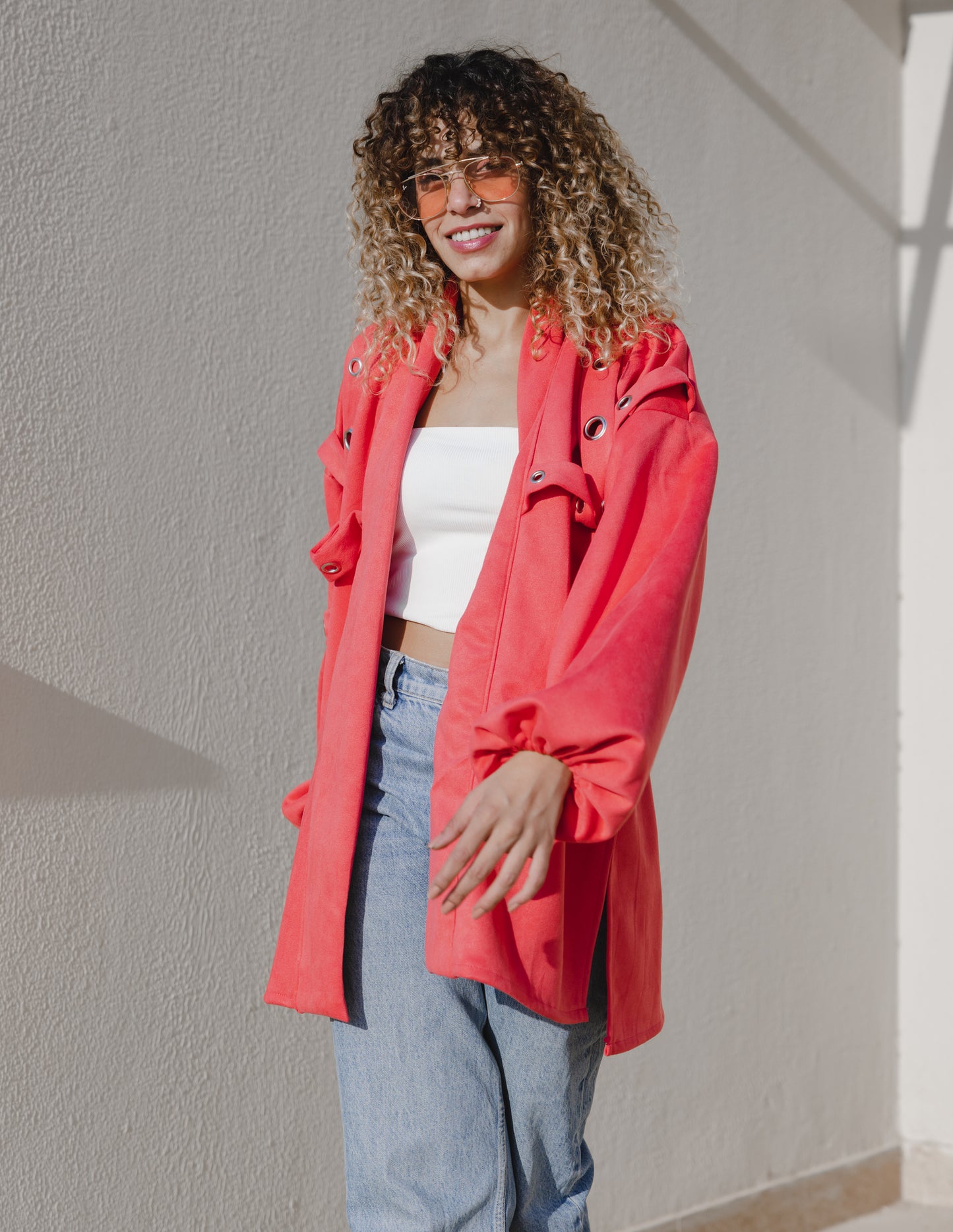 Hoops on Jacket