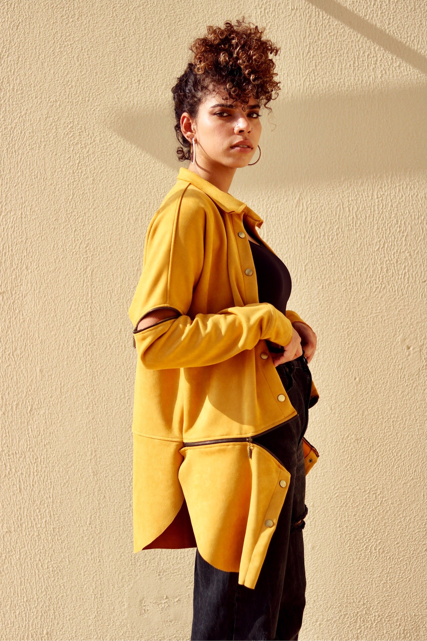 Multi-way Mustard Shirt