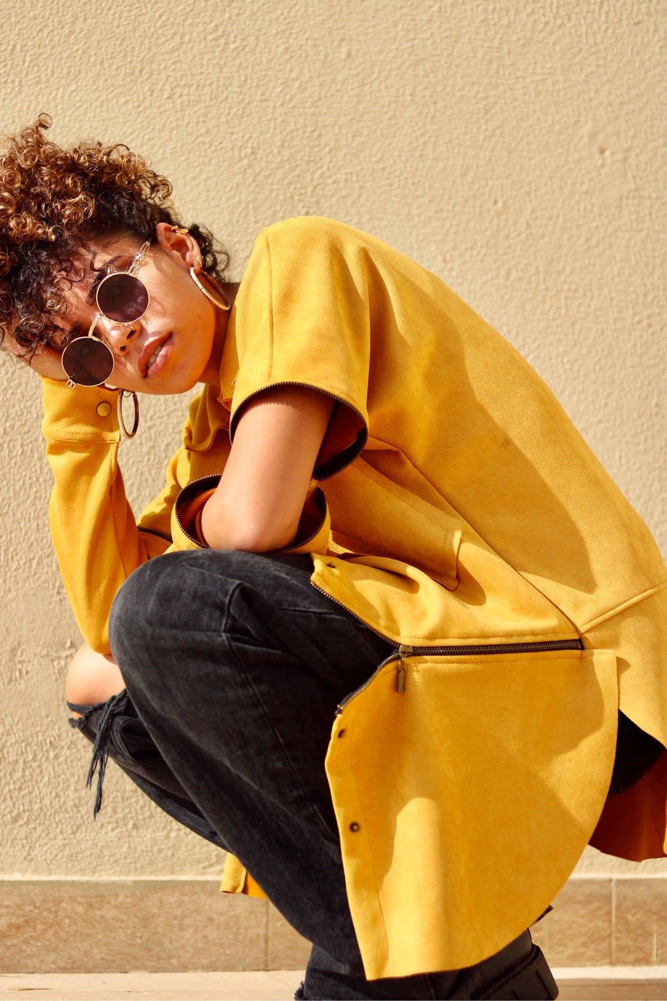 Multi-way Mustard Shirt