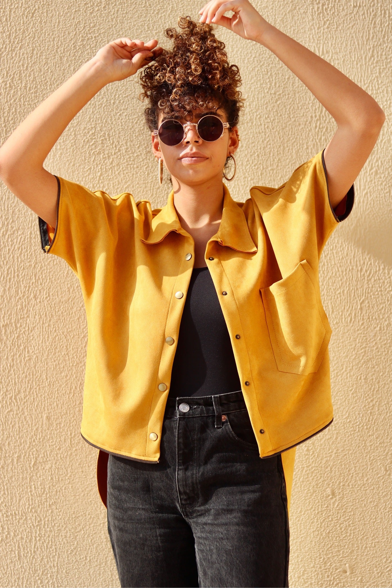 Multi-way Mustard Shirt