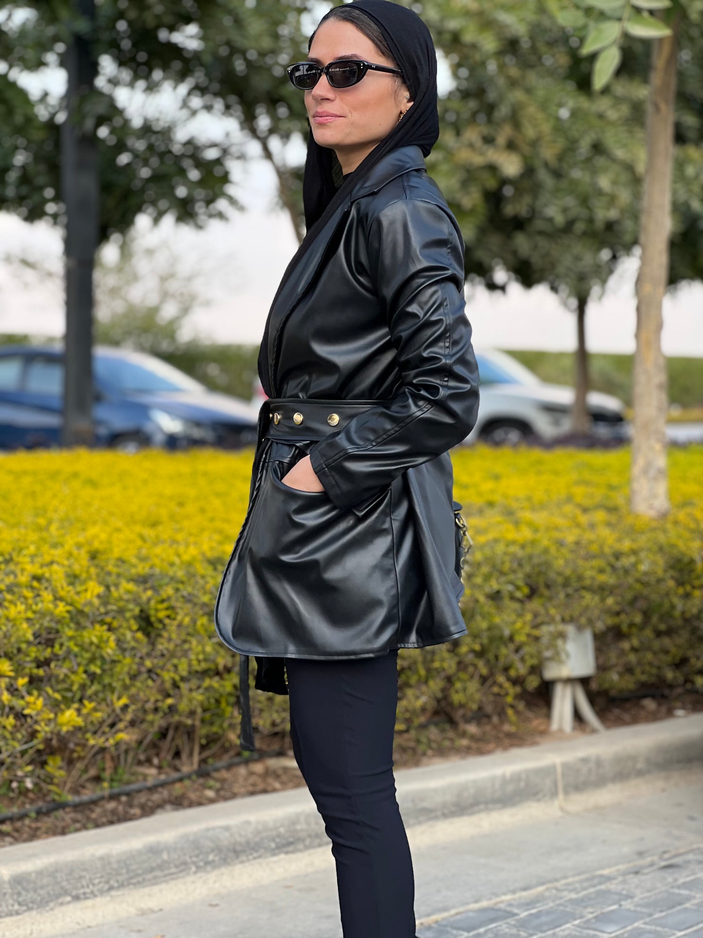 The flattered waist blazer