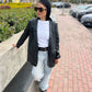 The flattered waist blazer