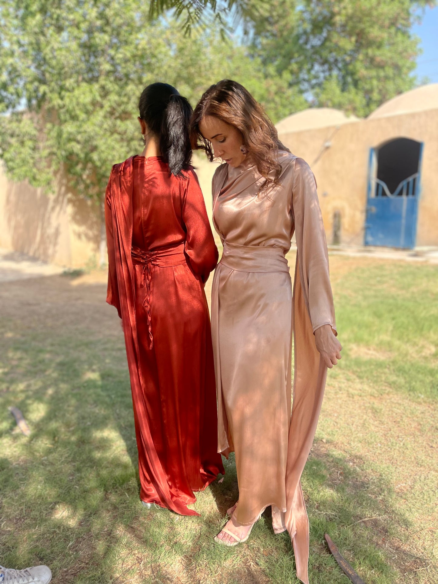 Dress in Grace - Orange brick