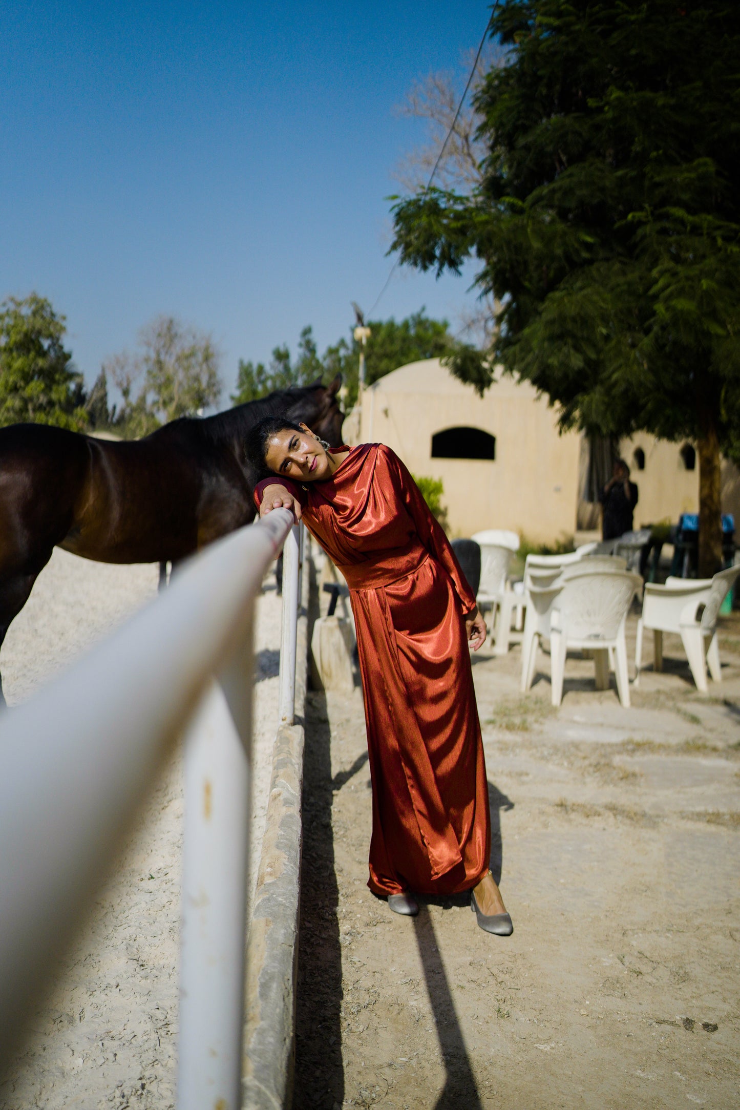 Dress in Grace - Orange brick