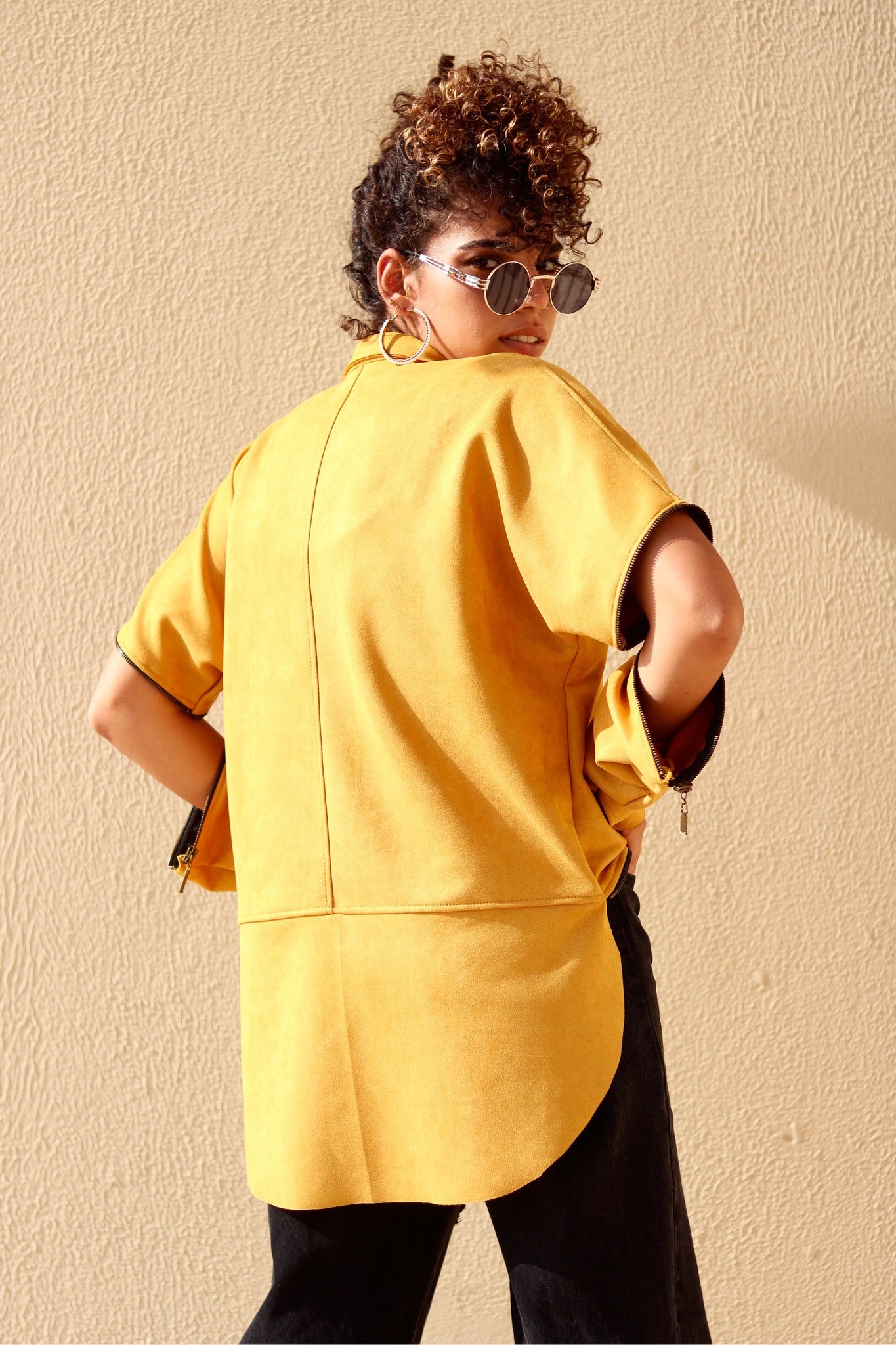 Multi-way Mustard Shirt