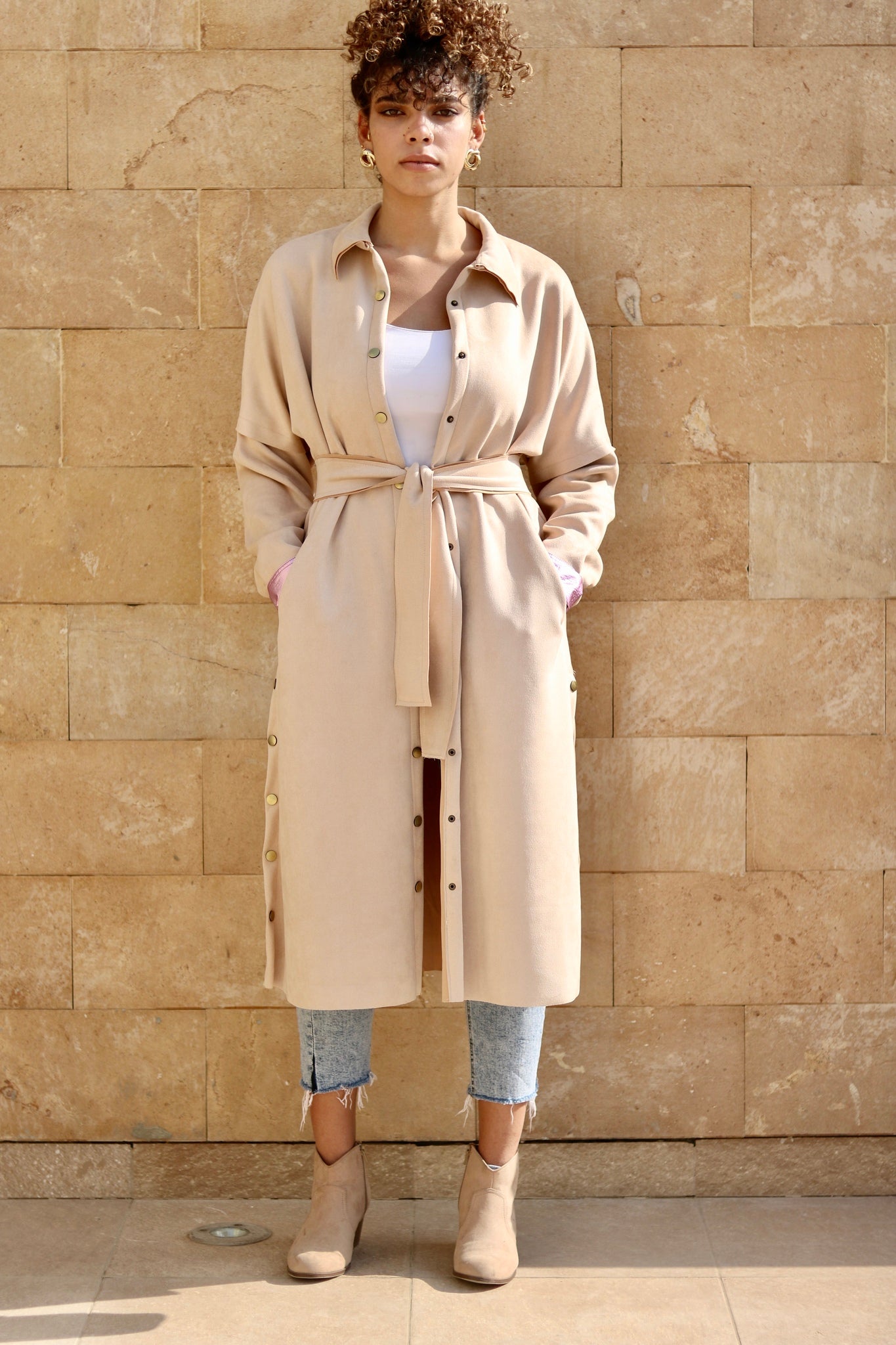 Suede Me Dress/Cardigan