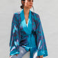 Patterned Turquoise Kimono