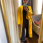 Mustard Silk Kimono